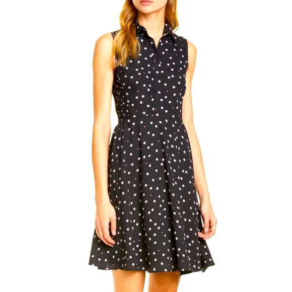 kate spade new york daisy dot shirt dress